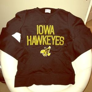 Iowa Hawkeyes Crew Neck Sweatshirt